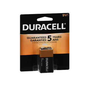 Duracell, Alkaline Nine Volts Battery, 1 Count