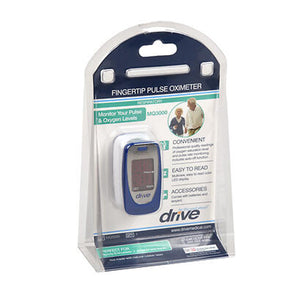 Drive Medical, Drive Fingertip Pulse Oximeter, 1 Count