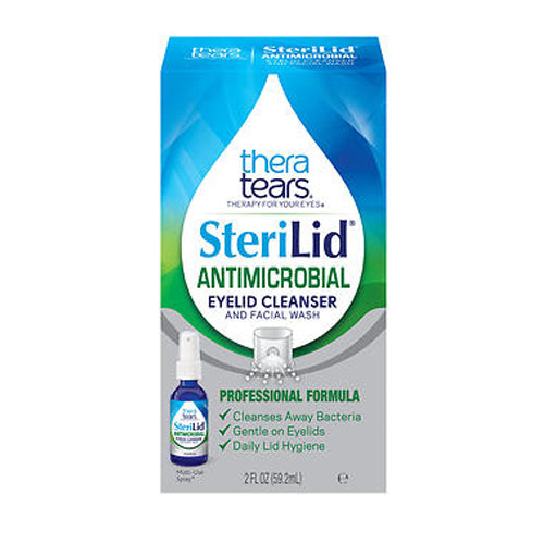Theratears, Sterilid Antimicrobial Eyelid Cleanser And Facial Wash, 2 Oz