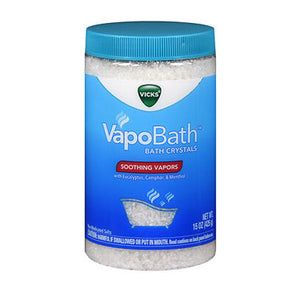 Vicks, Vapobath Bath Crystals Non-Medicated Salts, 15 Oz