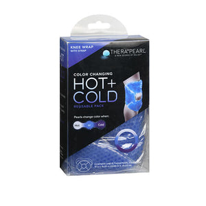 Therapearl, Color Changing Hot + Cold Knee Wrap With Strap, 1 count