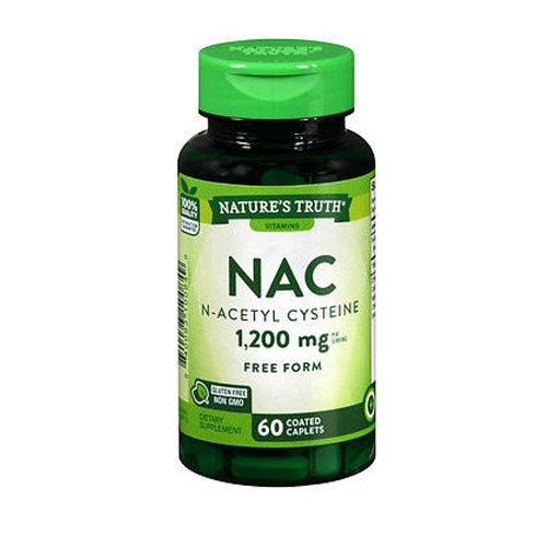 Nature's Truth, Nac N-Acetyl Cysteine Quick Release Capsules, 1200 mg, 60 Count