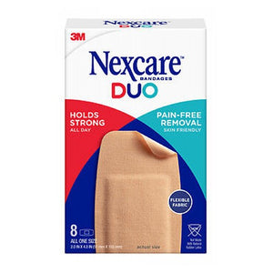 Nexcare, Duo Bandages 2 X 4 In, 8 Count