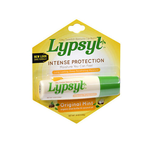 Lypsyl, Intense Protection Lip Balm Original Mint, 0.10 Oz