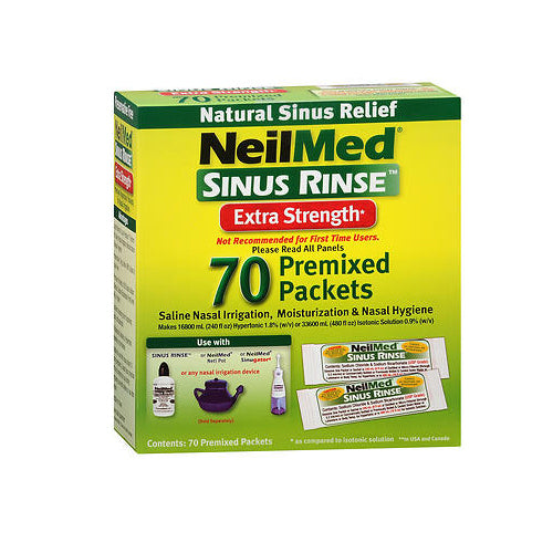 Neilmed, Sinus Rinse Extra Strength, 70 Packets