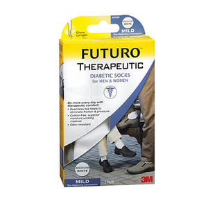 Futuro, Futuro Diabetic Socks for Men & Women Mild, 1 Count
