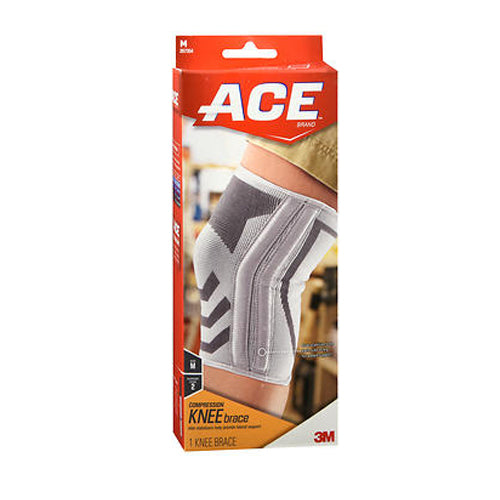 Ace, Compression Knee Brace Medium, 1 Count