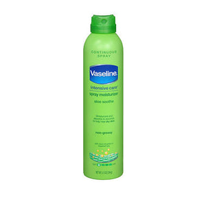 Vaseline, Intensive Care Spray Moisturizer Aloe Soothe, 6.5 Oz