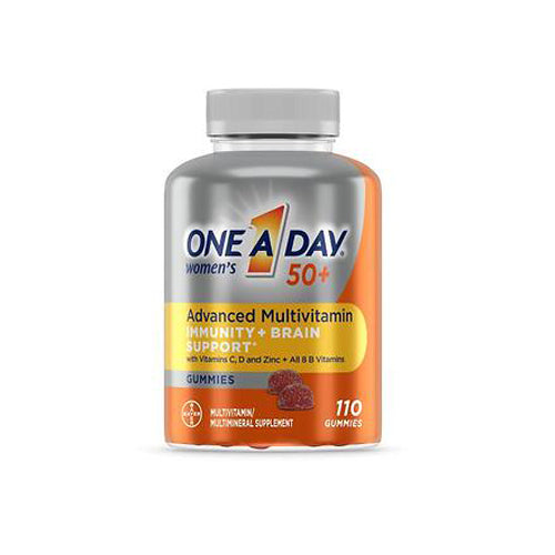 One-A-Day, Women'S 50+ Advanced Multivitamin Gummies, 110 Count