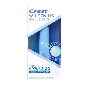 Crest, Whitening Emulsions On The Go Whitening Treatment, 0.35 Oz