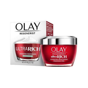 Olay, Regenerist Ultra Rich Hydrating Moisturizer Fragrance-Free, 1.7 Oz