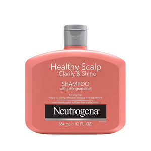 Neutrogena, Healthy Scalp Clarify And Shine Shampoo With Pink Grapefruit, 12 Oz