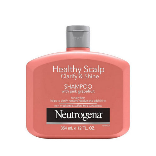 Neutrogena, Healthy Scalp Clarify And Shine Shampoo With Pink Grapefruit, 12 Oz