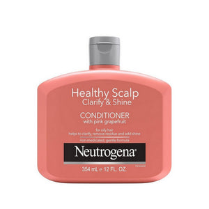 Neutrogena, Healthy Scalp Clarify & Shine Conditioner with Pink Grapefruit, 12 Oz