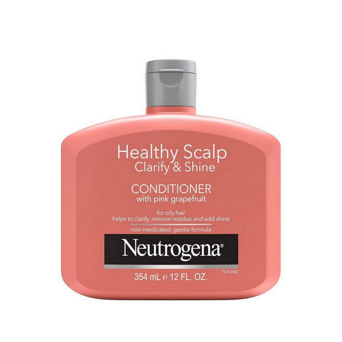 Neutrogena, Healthy Scalp Clarify & Shine Conditioner with Pink Grapefruit, 12 Oz