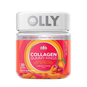 Olly, Collagen Gummy Rings Peach Bellini, 30 Gummies