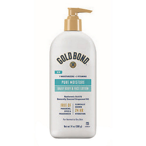 Gold Bond, Pure Moisture Lotion, 14 Oz