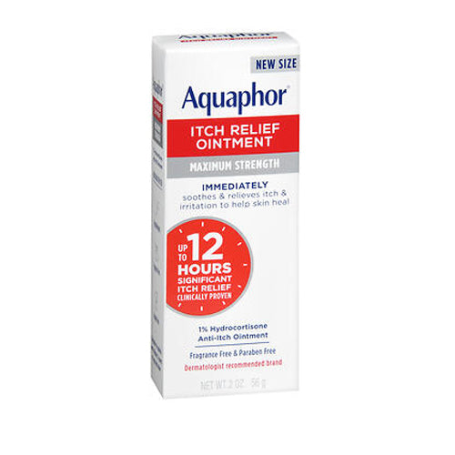 Aquaphor, 1% Hydrocortisone Itch Relief Ointment, 1 Count