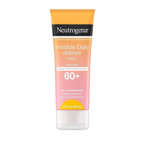Neutrogena, Invisible Daily Defense Sunscreen Lotion Spf 60+, 3 Oz