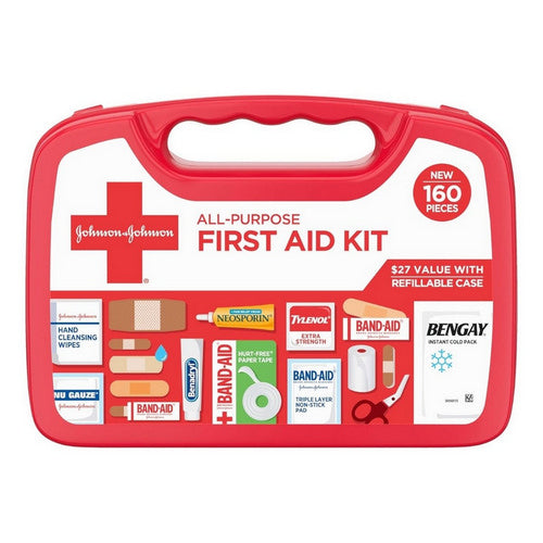Johnson & Johnson, All Purpose First Aid Kit, 1 Count