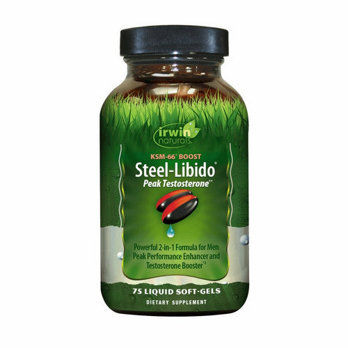 Irwin Naturals, Steel-Libido Peak Testosterone, 75 Softgels