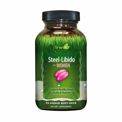 Irwin Naturals, Steel-Libido For Women, 75 Softgels