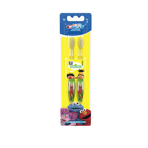 Crest, Sesame Street Manual Kids Toothbrush, 2 Count