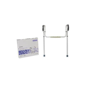 McKesson, Medline Toilet Safety Frame Rails With Foam Armrests, 1 Count