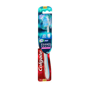 Colgate, 360 Degrees Enamel Health Sensitive Toothbrush Extra soft, 1 Count