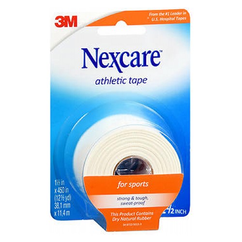 Nexcare, Athletic Tape 1-1/2 Inch X 450 Inch White, 1 Count