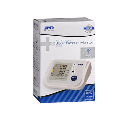 A & D, Medical Blood Pressure Monitor For Home Use Ua-767F, 1 Count