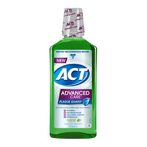 Act, Advance Care Clear Mild Mint, 33.8 Oz