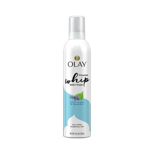 Olay, Foaming Whip Body Wash Birch Water And Lavender, 10.3 Oz