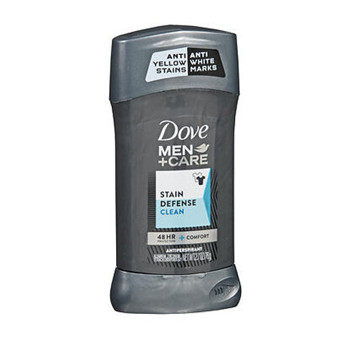 Dove, Men + Care Antiperspirant Stain Defense Clean, 2.7 Oz
