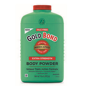 Gold Bond, Medicated Menthol 0.8% Body Powder Extra Strength, 10 Oz