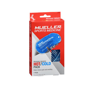 Mueller, Sports Medicine Reusable Beaded Hot Cold Pack Blue, 1 Count