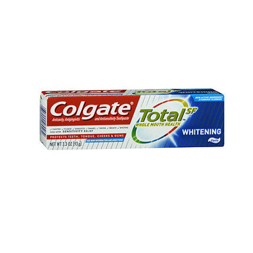 Colgate, Total Whitening Toothpaste, 3.3 Oz