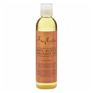 Shea Moisture, Massage Oil Firming Toning Coconut Hibiscus, 8 Oz