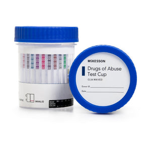 McKesson, 14-Drug Panel with Adulterants Drugs of Abuse Test, Box Of 25