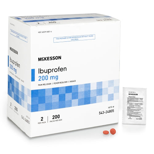 Sunmark, MooreBrand Ibuprofen Pain Relief, Box Of 200