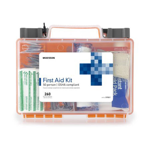 McKesson, 50-Person First Aid Kit, Count of 1