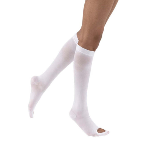 Bsn-Jobst, Anti-embolism Stocking Knee High Large / Regular White 111410, 1 Pair