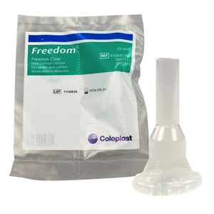 Coloplast, Freedom Clear Male External Catheter Small Seal, Box Of 100