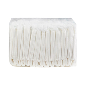 Kendall, Wings Plus Hook & Loop Quilted Heavy Absorbency Incontinence Brief Medium, Count of 12