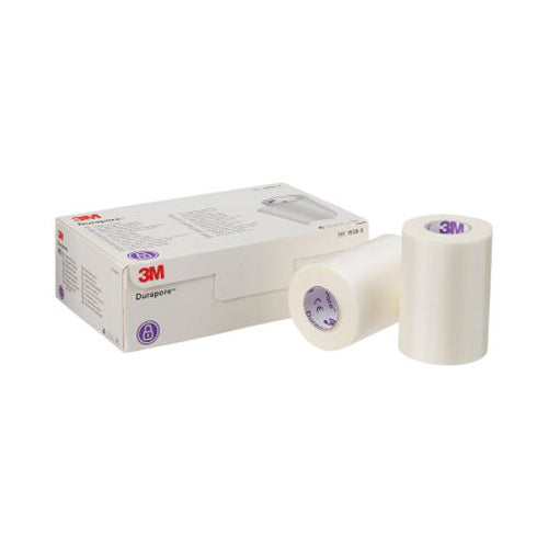 3M, Durapore Silk-Like Cloth Medical Tape 3 Inch x 10 Yard White, 1 Roll