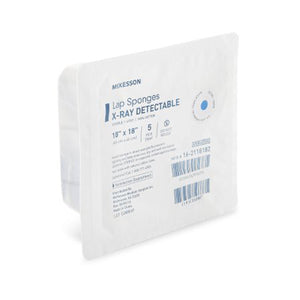 McKesson, Laparotomy Sponge 18 x 18 Inch, Pack Of 5