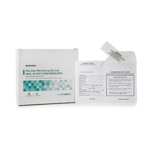 McKesson, Sterilizer Monitoring Mail-In Service, Box Of 12