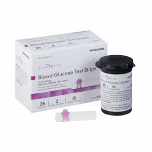 Quintet AC, Blood Glucose Test Strips, Box Of 1