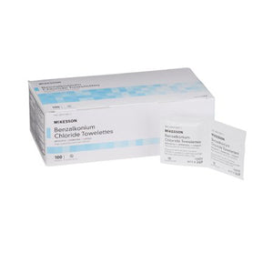 McKesson, Sanitizing Skin Wipe, Box Of 100