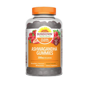 Sundown Naturals, Ashwagandha Gummies, 90 Count